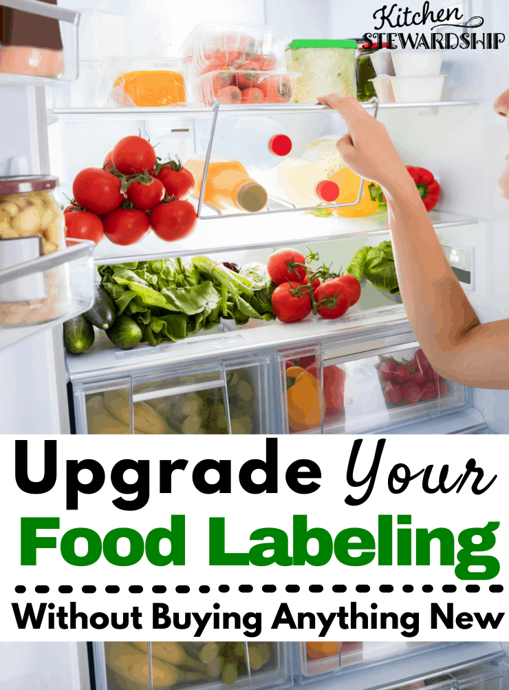 upgrade your food labeling