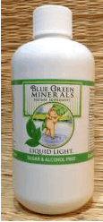 Blue Green minerals with calcium and magnesium