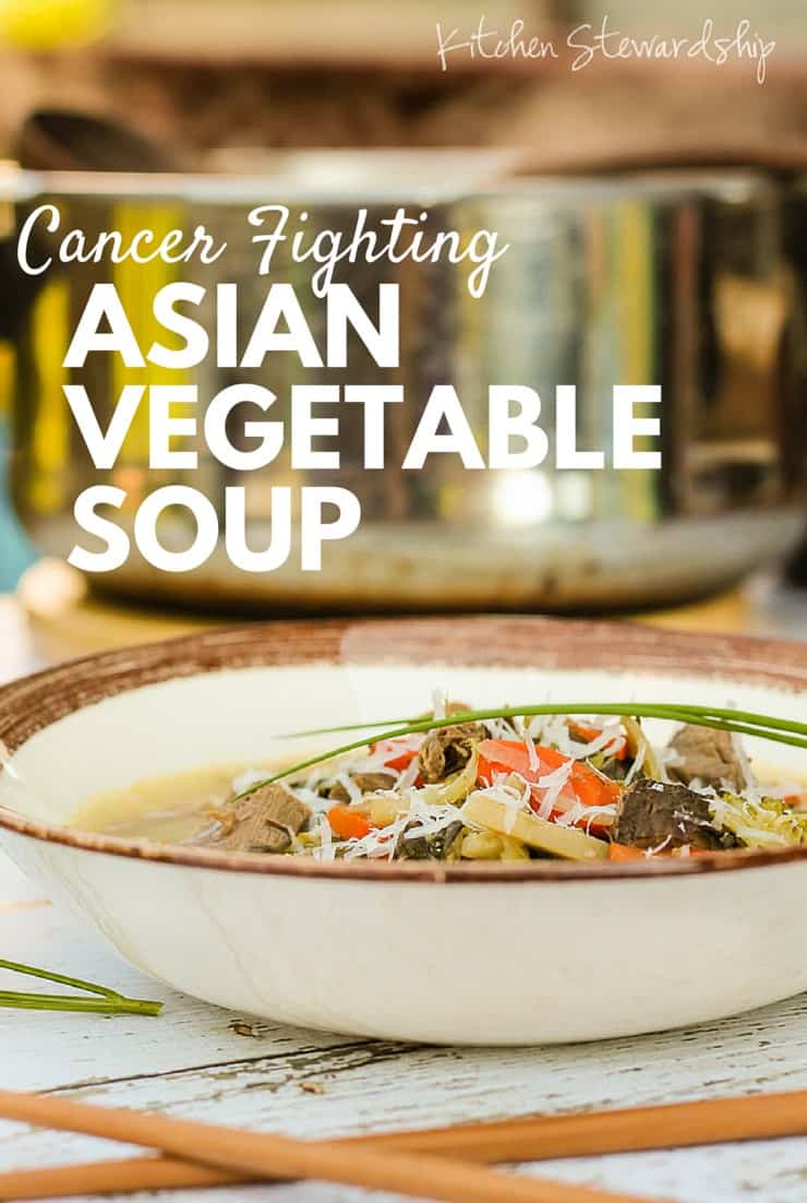 Cancer Fighting Asian Soup
