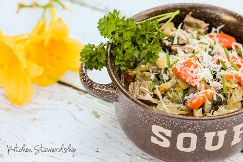 Cancer Fighting Asian Vegetable Beef Soup