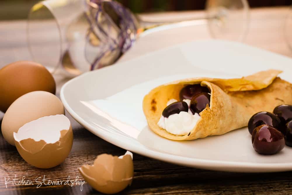 Grain-Free Cherry Yogurt Cheese Crepes (3)