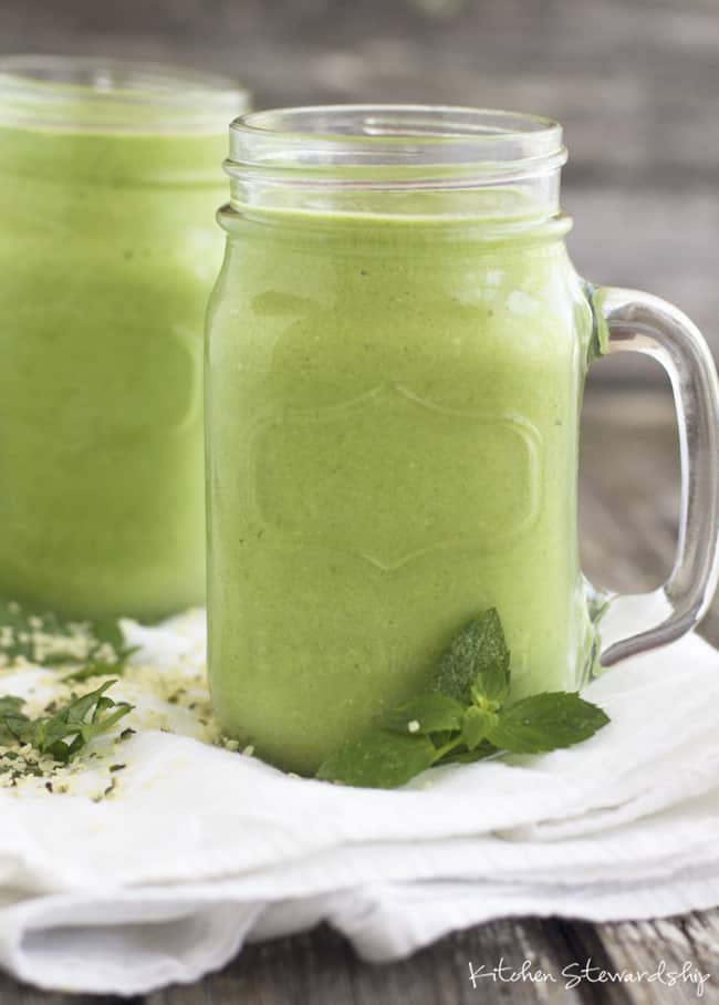 green smoothie veggies for breakfast ideas