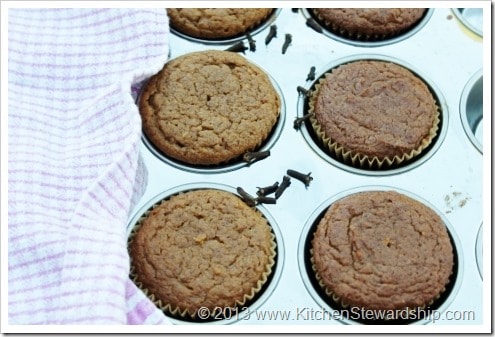 Healthy Gluten free Pumpkin Muffins