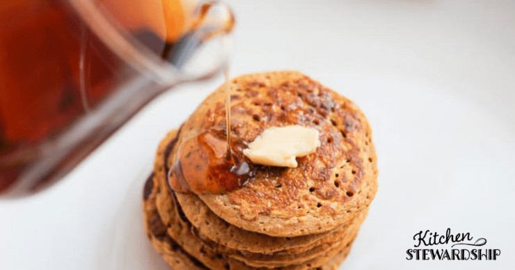 Whole grain gluten-free pancakes