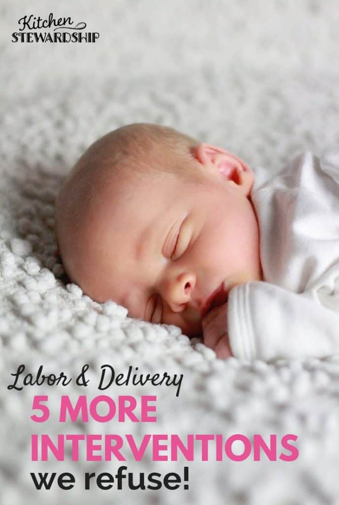 5 labor and delivery standards to refuse and why you should too