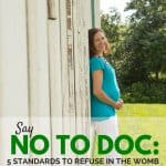 5 standards we refuse in the womb - health tips for mom and baby