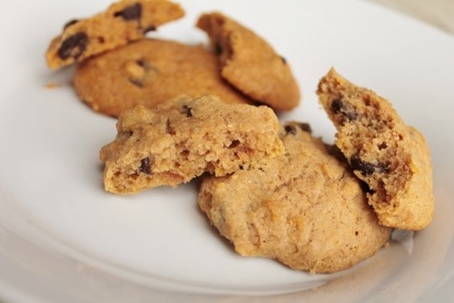 Gluten-free pumpkin cookies with butternut squash