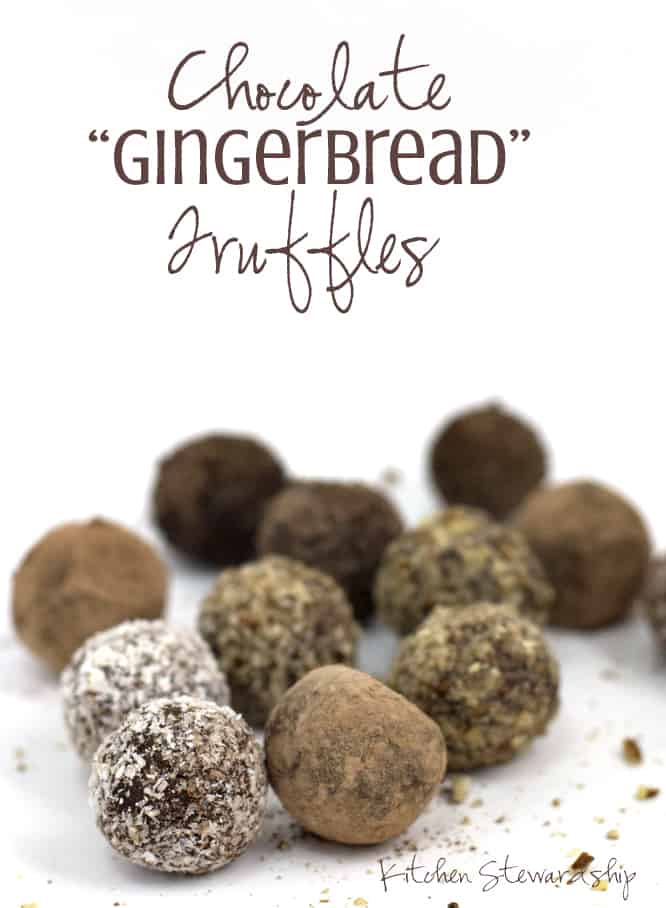 chocolate gingerbread truffles with wording 1