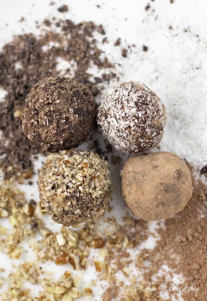 gingerbread truffles
