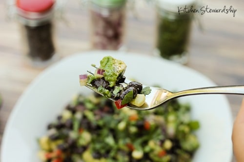 Black Bean and Avocado Salad
