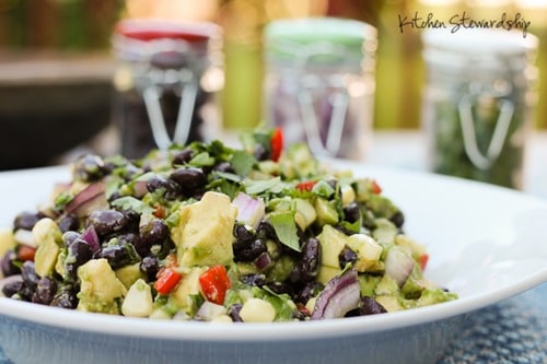 Black Bean and Avocado Salad