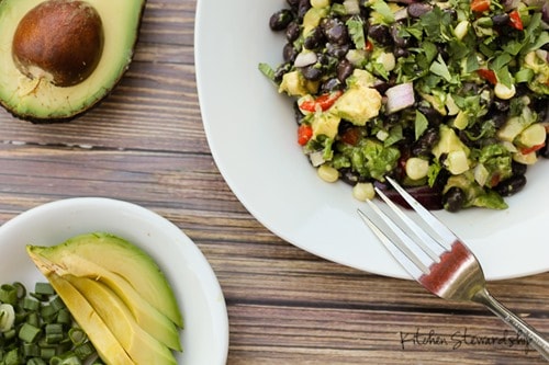 Black Bean and Avocado Salad