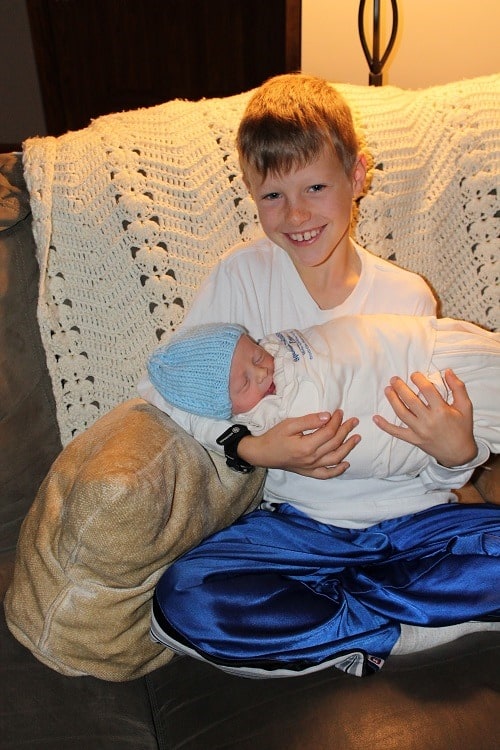 Paul bonding with Gabe