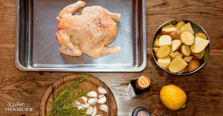 Two ways to cook a whole chicken