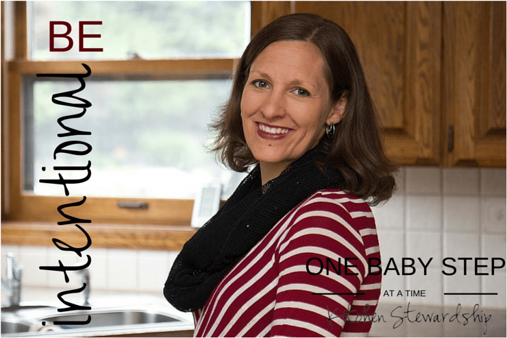Take one solid baby step right now to be more intentional about your parenting and your home - it really works to make a difference in family life!