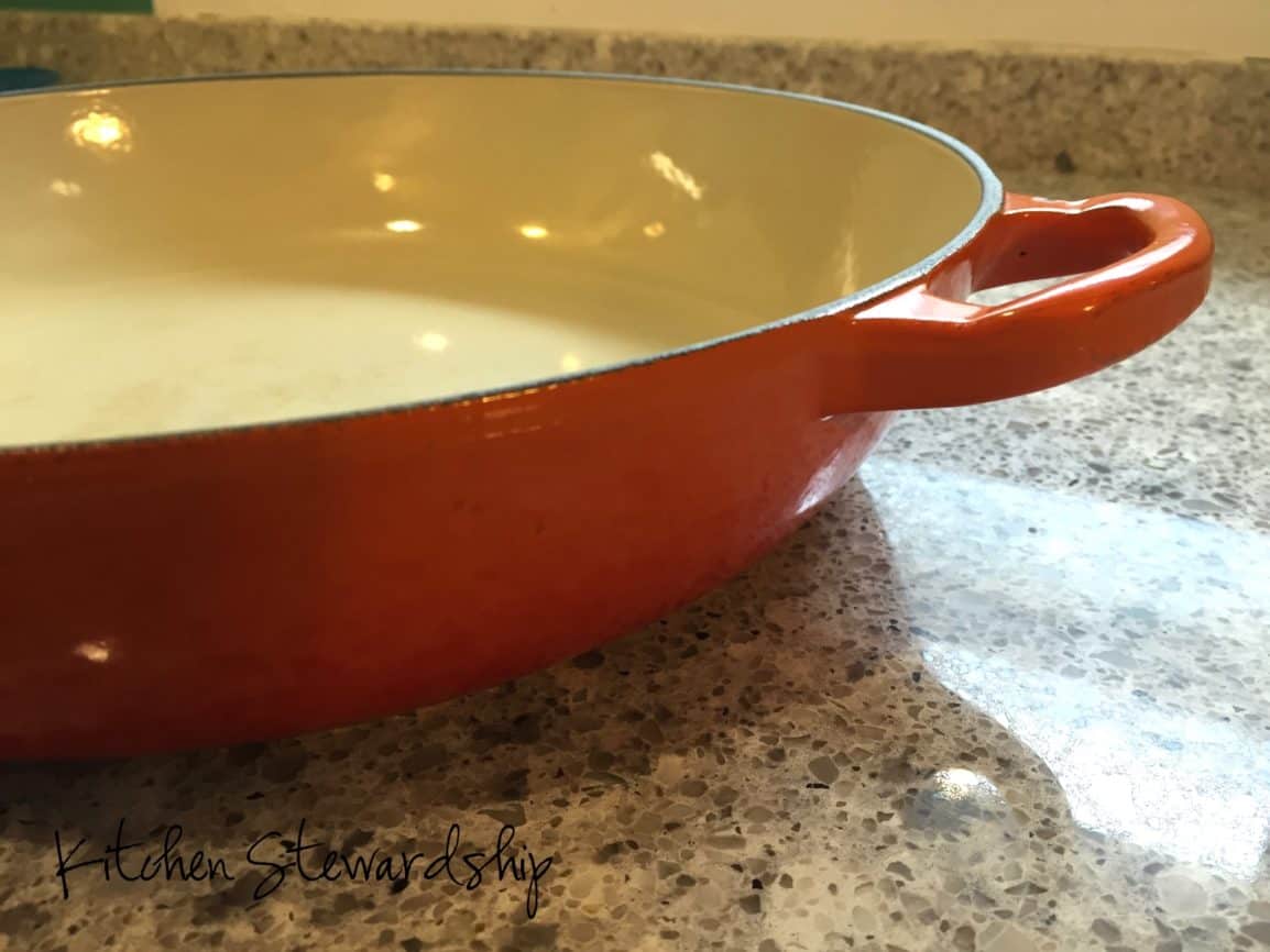 nonstick le creuset large