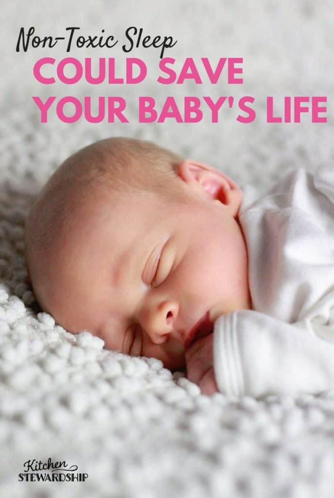 Get a safe mattress and you may save your baby's life! Important info on SIDS, flame retardants in mattresses, and your options for natural mattresses and mattress wrapping.