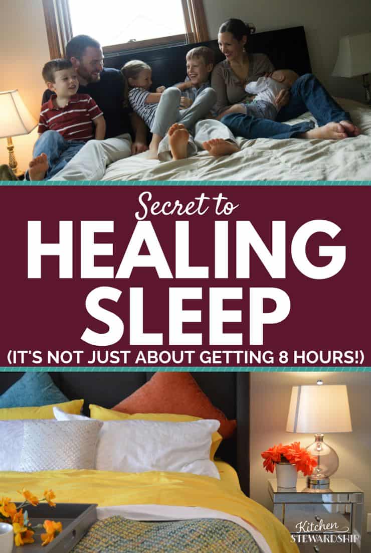Secret to Healing Sleep Its NOT just about getting 8 hours
