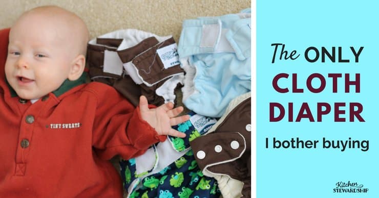The Only Cloth Diaper I Bothered Buying 1