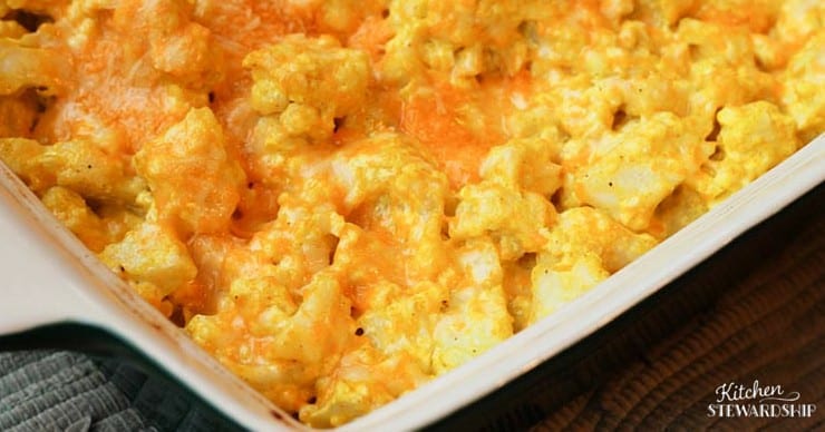 cauliflower mac and cheese