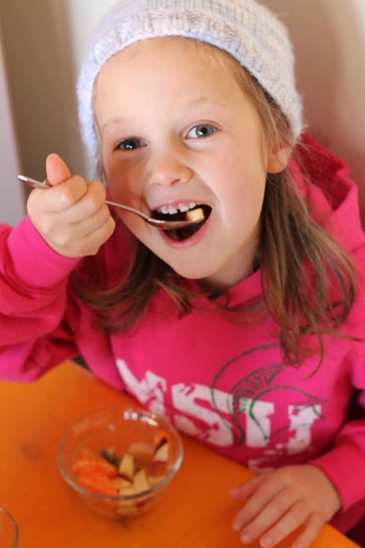 Kid inspired Fruit Salad Leah