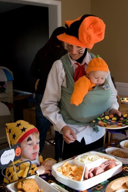 party food with help from a Moby