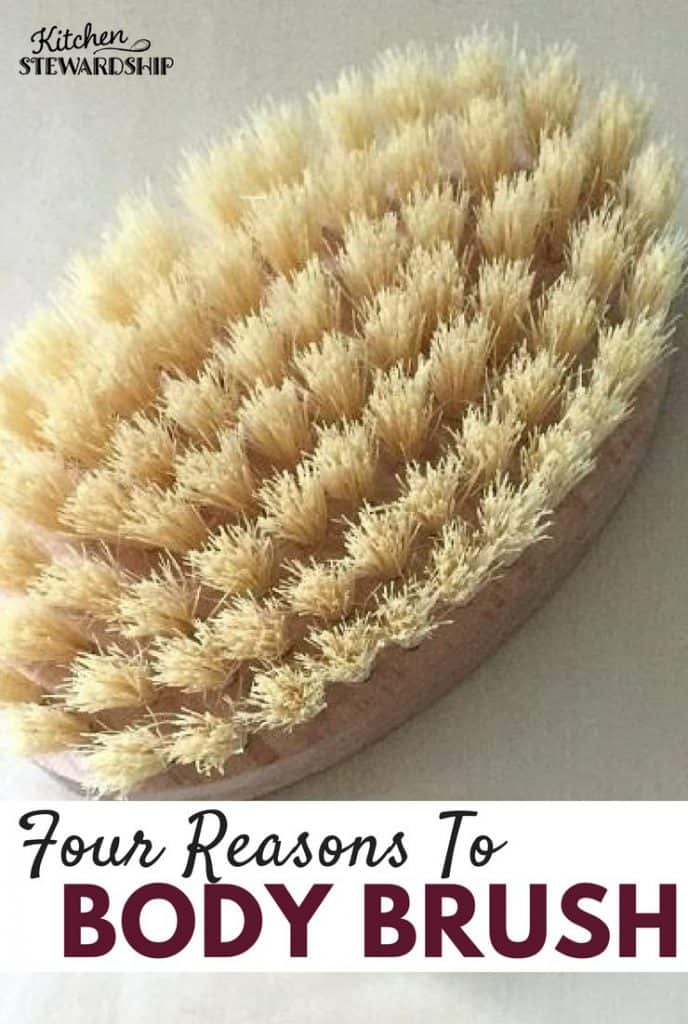 Have you heard of body brushing? I've got four great reasons for you to give it a try!