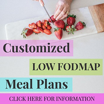 Customized Low Fodmap Meal Plans