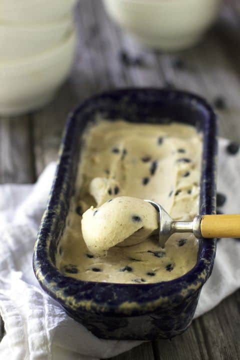Lemon Blueberry Banana Ice Cream