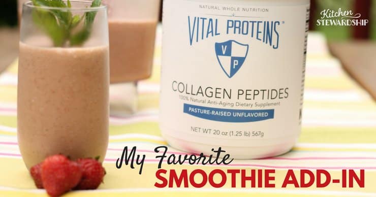 How to Add gelatin to smoothies