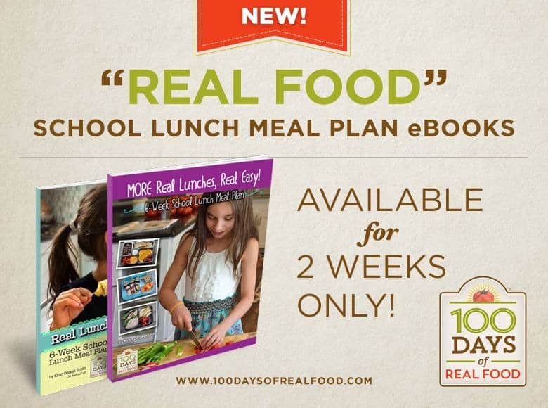 Real Lunches Real Easy Meal Plans