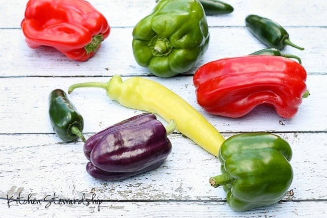 Assorted Peppers including Bell Peppers