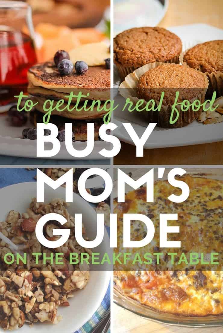 Healthy Breakfast options: protein pancakes, quiche, granola, pumpkin muffins.