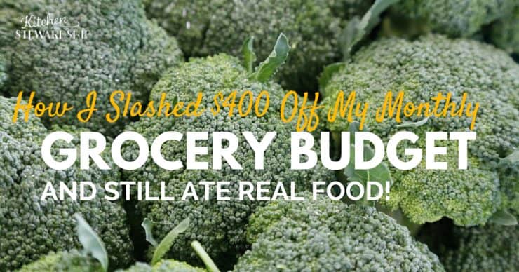I was spending over $1000/mo. on food for 2 adults and 3 kids. Implementing 3 simple habits and some mindful shopping helped me slash $400 in just one month.