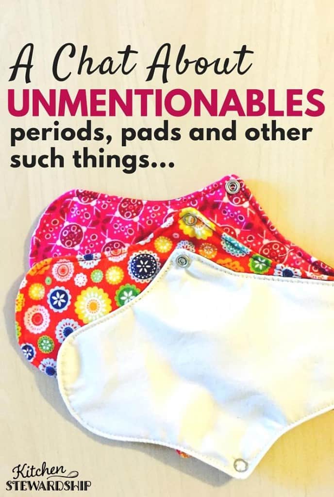 Ever heard of reusable menstrual care products? Curious how to find a bra that fits and which one is healthiest for your body? Let's talk about unmentionables.