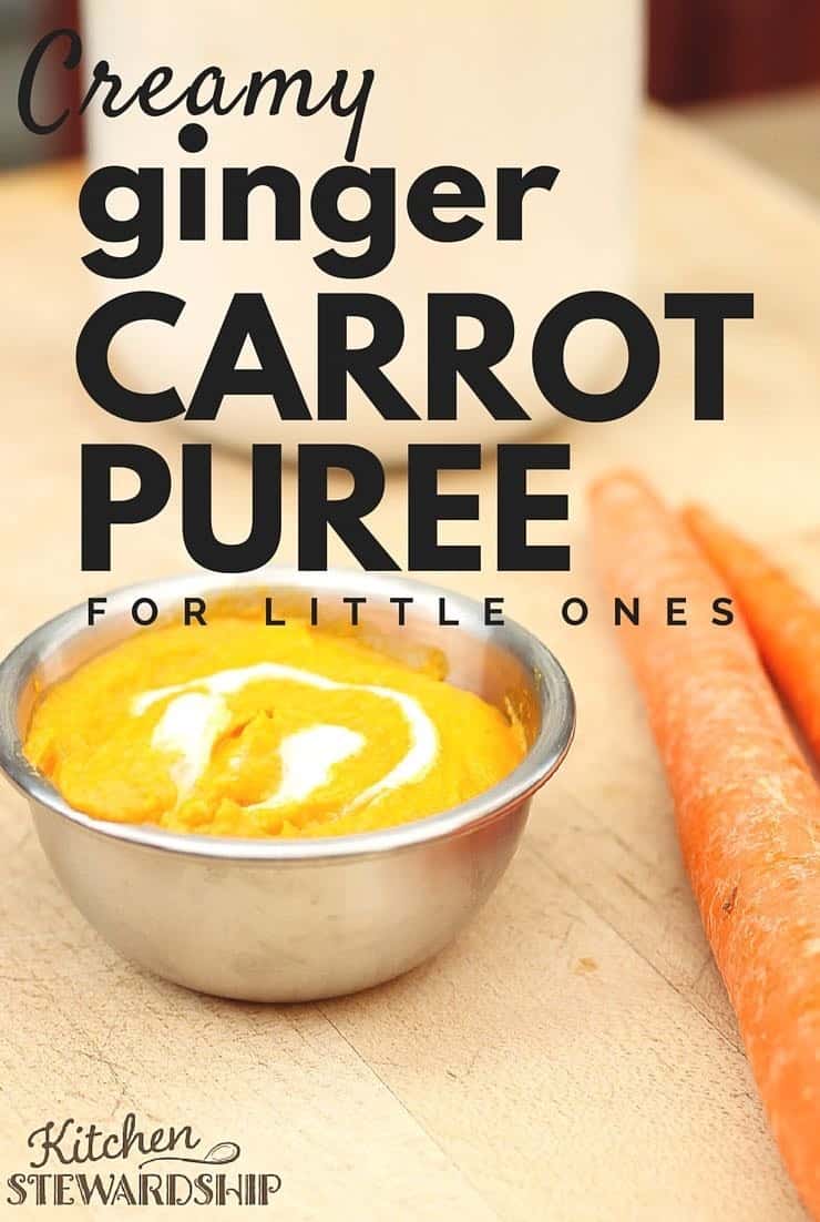 Creamy Ginger Carrot Puree Recipe