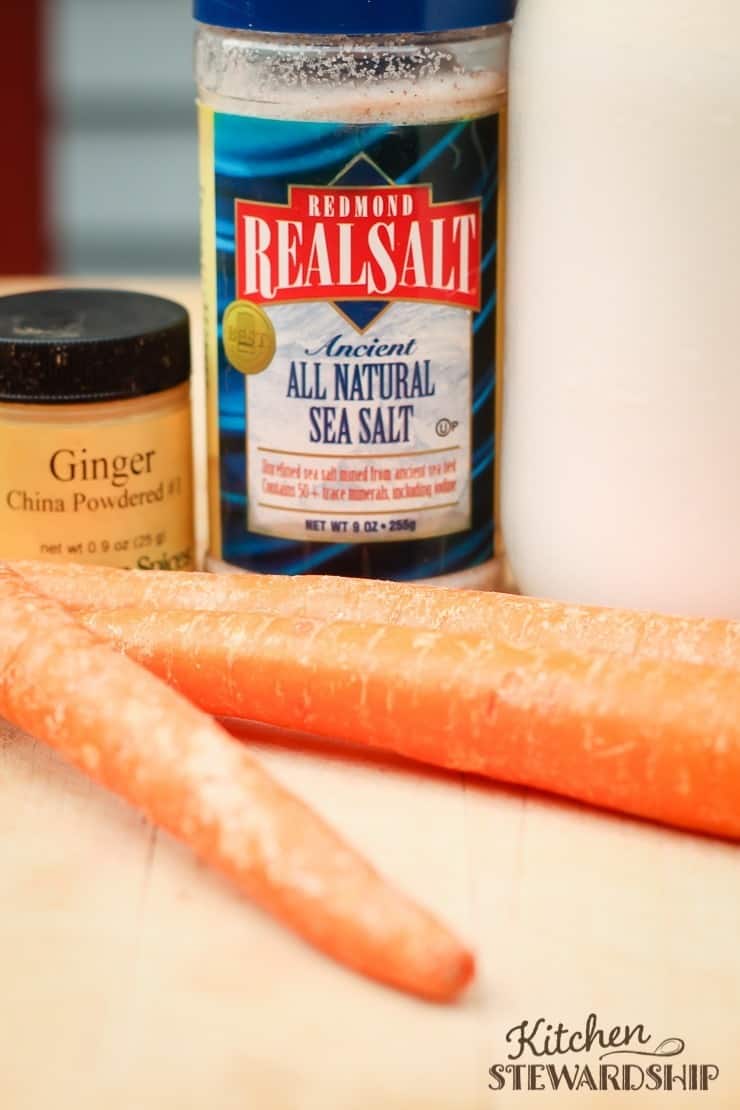 Creamy Ginger Carrot Puree for a Squooshi Reusable Food Pouch