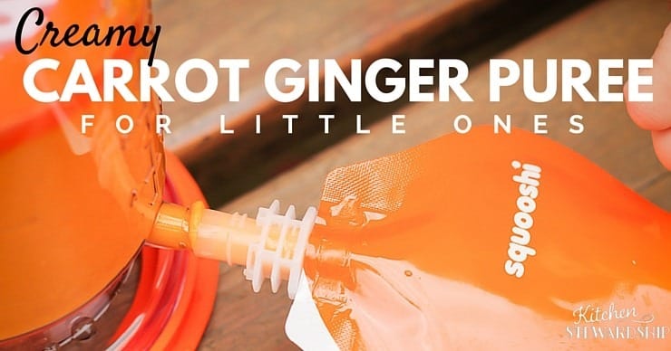 Homemade Carrot Baby Food - super simple and packed with nutrition because of one ingredien