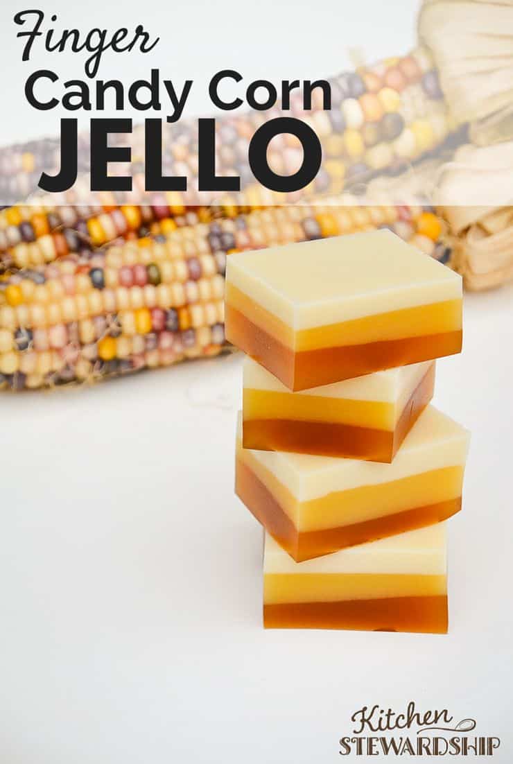 Finger Candy Corn Jello Recipe