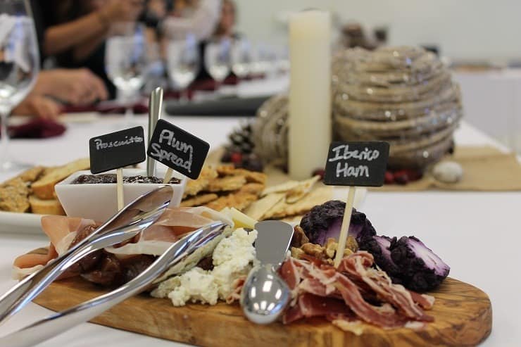 ALDI meat and cheese holiday party platters