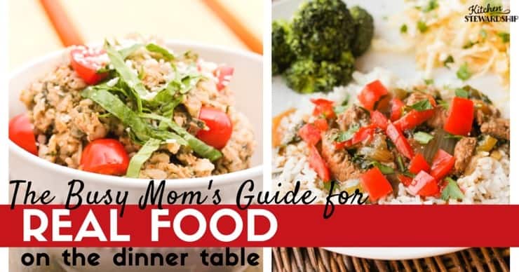 Busy Moms Guide to Dinner