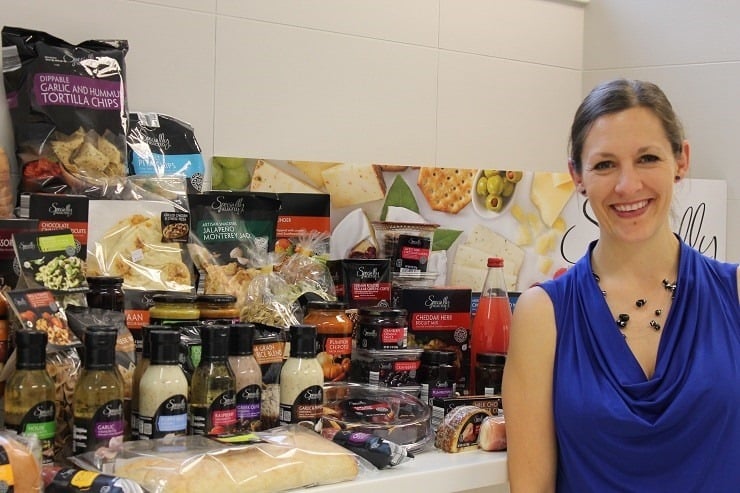 Katie at the ALDI blogger event