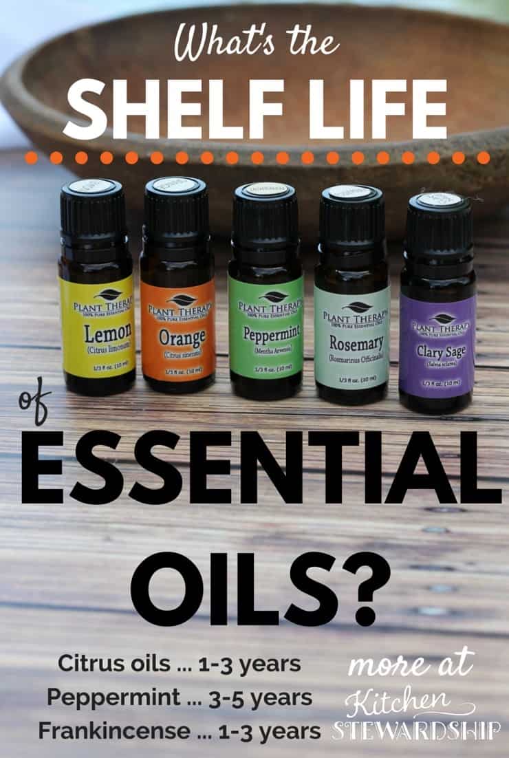 Shelf Life of Essential Oils