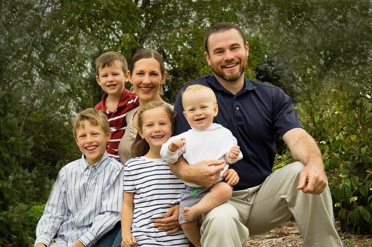 It's a journey! Kimball Family Christmas Photo 2015