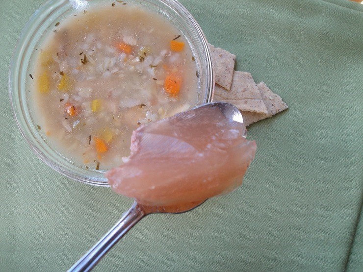 homemade chicken stock with awesome gelatin make healthy soups for a fraction of the cost and
