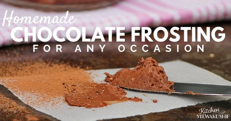 Homemade Chocolate Frosting
