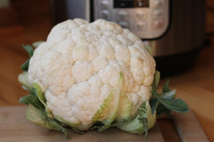Cauliflower for the Instant Pot for cauli rice