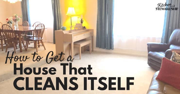 Are you drowning in chaos and clutter? Tired of your cleaning plans falling apart? Learn how to get to a point where your house can keep itself clean.