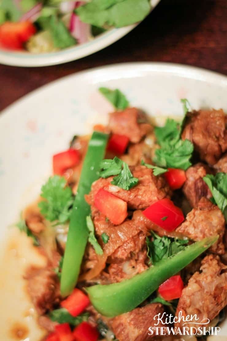 Husband-made Mexican pork in the Instant Pot