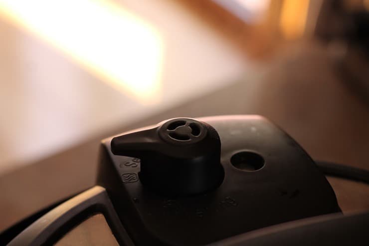 Instant Pot valve closed